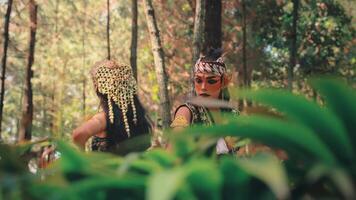 An Intimate and Expressive Javanese Dance in the Forest video