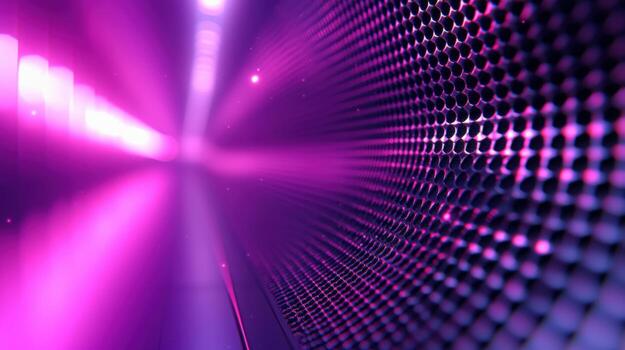 Vibrant Abstract Sound Wave Patterns photo