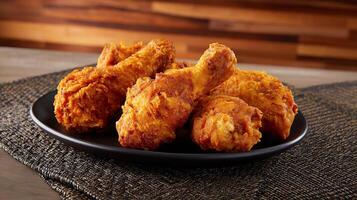 Fried chicken styled for photography, Photo of fried chicken