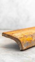 Captivating Close-up of Rusted Metal Texture A Rich Industrial Background with Weathered Iron and Corroded Surface Detail for Abstract Art photo