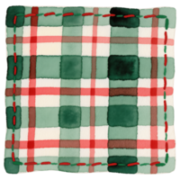 A cozy plaid blanket with a touch of a warm aesthetic. Capturing the comfort and simple beauty. png