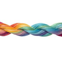 Isolated Colorful Abstract Rope Transparent Background png