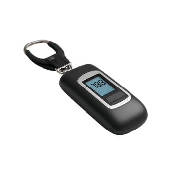 negro digital llavero dispositivo con un monitor demostración números png