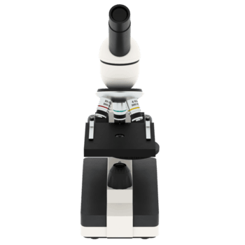 3d rendere microscopio laboratorio scienza attrezzo con trasparente sfondo png