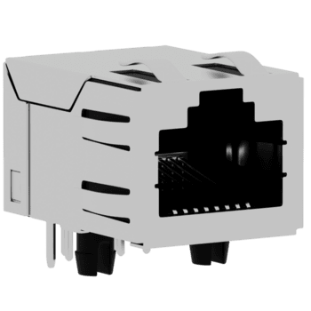 3d machen Ethernet Hafen Netzwerk Verbinder Jack mit transparent Hintergrund png