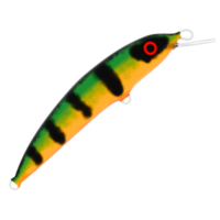 3d render fishing lure bait colorful striped hook with transparent background png