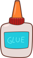 Bottle of Glue ready for art projects, paper crafts, school, and more. png