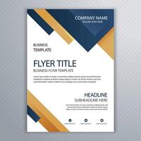 Business flyer template design vector