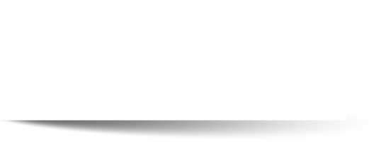 White paper square and shadow png