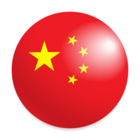 China Flag Round Icon - Chinese Flag Circle png