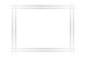Luxury white background texture dark grey gradient frame border shape design for elegant decoration template greeting card celebration wedding invitation minimal backdrop vector