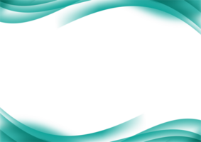 FRAME BORDER MINIMALIST BLUE TOSCA WAVE ABSTRACT BACKGROUND DESIGN png