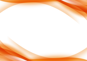 FRAME BORDER MINIMALIST YELLOW ORANGE WAVE ABSTRACT BACKGROUND png