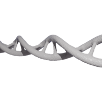realista dna modelo png