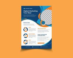 Creative Business Flyer Design vector