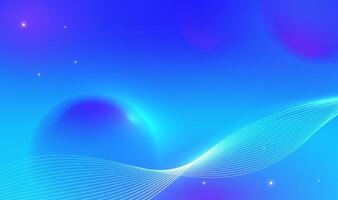 Abstract blue gradient background vector