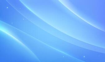 Abstract blue waves background design vector