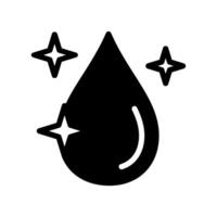 Pure Drop Radiance. Pure water vector