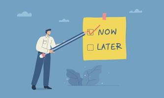 Person deciding on task priorities vector
