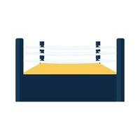 Illustration of a wrestling ring vector