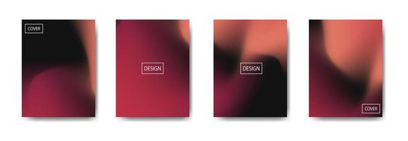 Abstract design cover images vector