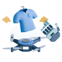 Virtual promotions 3D Illustration png