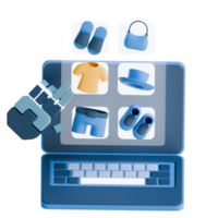 choose product 3D Illustration png