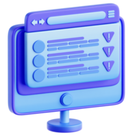 Comment Spam 3D Illustration png