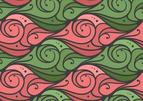 Vintage floral background vector