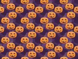 pumpkin halloween october pattern asian vector