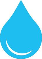 blue Water drop icons set. droplet shapes collection. water conservation themes. Rain drip liquid logo. Droplet signs. representing purity and freshness. vector