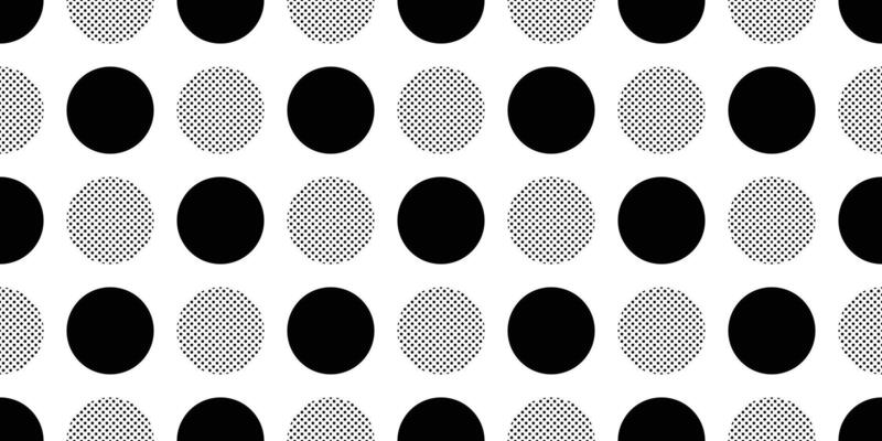 polka dot seamless pattern half tone halftone cartoon doodle tile background repeat wallpaper scarf isolated gift wrapping paper illustration