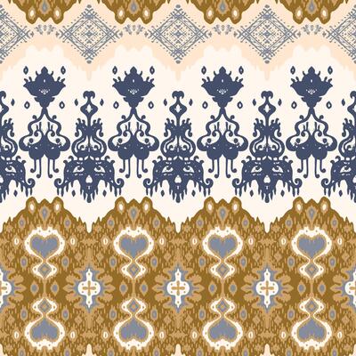 geometric ethnic paisley pattern background