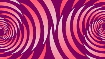 Abstract background featuring dual swirling vortex patterns in shades of pink and magenta creates a captivating optical illusion with a sense of depth and movement vector