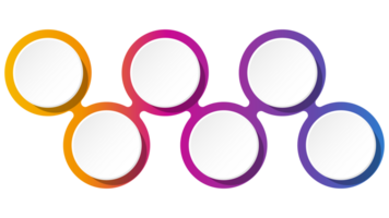 Modern infographic 6 options or steps. png