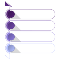 Modern infographic with 4 steps, process or options, process chart, Used for presentations. png