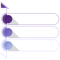 Modern infographic with 3 steps, process or options, process chart, Used for presentations. png