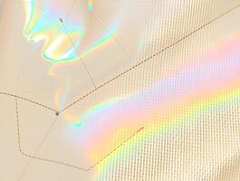 Holographic Rainbow Texture Abstract Background for Design Projects photo