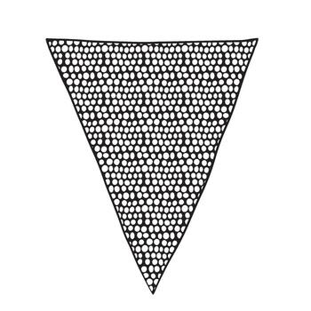This is an Abstract Triangular Pattern featuring Dots designed for artistic expression vector
