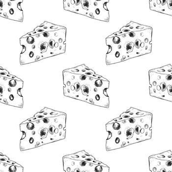 estilizado queso modelo ideal para creativo diseño y decoración en varios contextos vector