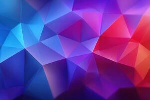 Abstract background with polygonal shapes photo