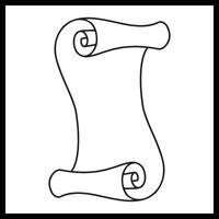 simple hand drawing doodle vector