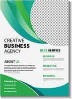 Modern Business Agency Flyer Template vector