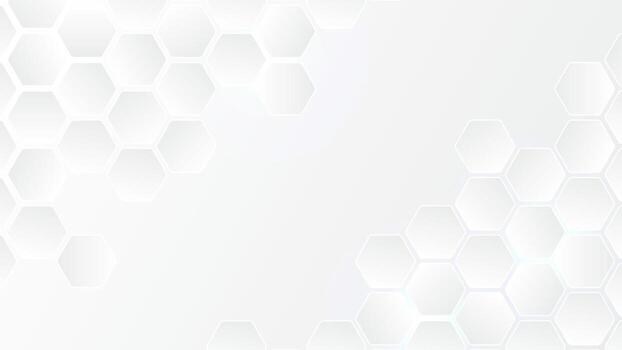 White background with hexagon. Modern hexagon design background abstract. Geometric shape technology digital hi tech concept vector