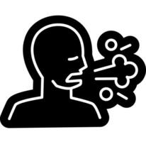 Mask Protection Needed Icon vector