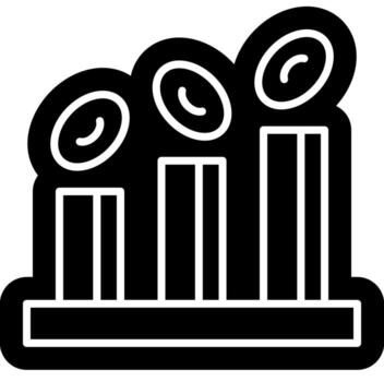 glucosa datos gráfico vector