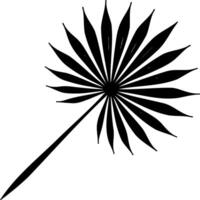 Date palm leaf vector