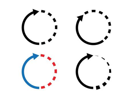 Support Icons Set In Flat Style use for Apps and Websites. vector