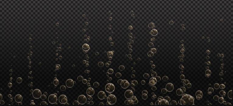 suave oro espumoso textura con soda popular efecto vector