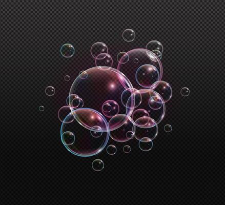 Realistic cloud. Texture of clouds for template decoration, web and print, realistic texture for storm and sky.